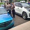 Mobil Plat Nomor Sama Viral