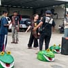 Permanian Rakyat Bebelentukan Asal Kota CImahi, direkontruksi oleh Hermana HMT.