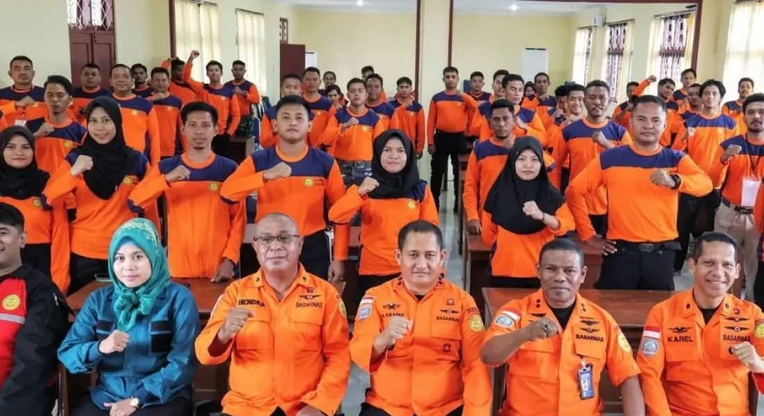 Basarnas Ambon Gelar Uji Kompetensi Medical First Responder