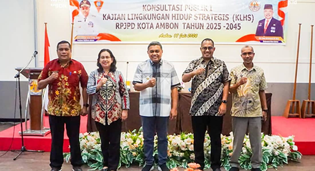 Pemkot Ambon Gelar Konsultasi Publik KLHS RPJPD 2025-2045