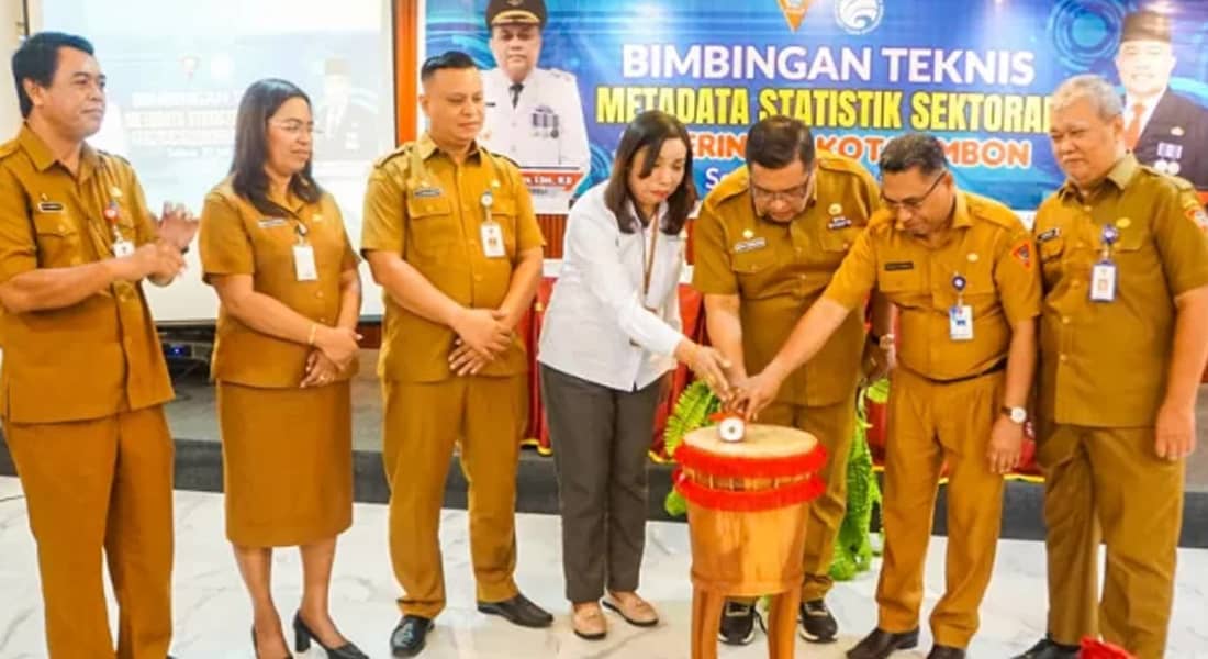 Pemkot Ambon Gelar Bimtek Metadata Statistik Sektoral 2024