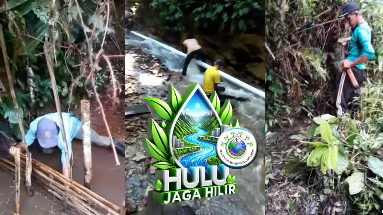 Gerakan "Hulu Jaga Hilir" merupakan program terpadu Swadaya, Edukasi dan Aksi Peduli Lingkungan (SWEAPING) Koordinat Masyarakat Pejuang Aspirasi (KOMPAS).