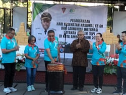 Pemkot Ambon Launching Integrasi Layanan Primer Dalam Perayaan Hari Kesehatan Nasional ke-60