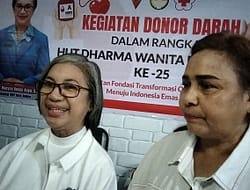 Peringati HUT DWP ke-25, Dharma Wanita Persatuan Kota Ambon Gelar Donor Darah 