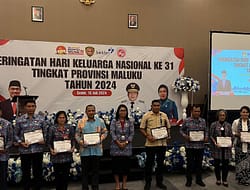 Pemkot Ambon Raih Penghargaan pada Harganas Provinsi Maluku