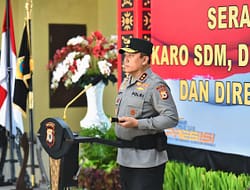 Pimpin Sertijab Sejumlah PJU, Ini Pesan Kapolda Maluku
