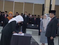 Pemkot Cimahi Lantik Jabatan Adminisrator, Pengawas, Dan Jabatan Fungsional