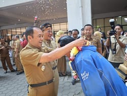 Walikota Cimahi Menyambut Tim Akademi  Persib Cimahi (APC) Juara Dunia Cup U-13 2025