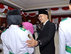 Pemkot Cimahi Gelar Pengukuhuan Paskibraka Tahun 2025