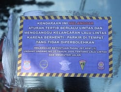 Operasi Penegakan Hukum Dan Penertiban Parkir  Liar di Wilayah Kota Cimahi