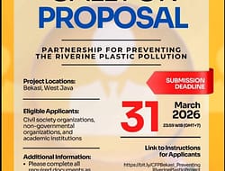 Peluang Hibah USD 300.000 dari UNDP untuk Cegah Polusi Plastik Sungai di Kota Bekasi