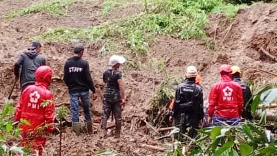 PMI Bantu Bencana Sukabumi
