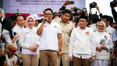 Grace Natalie & Maruarar Diapnggil Bawaslu