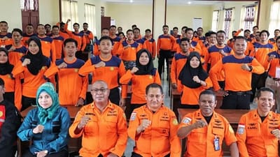 Basarnas Ambon Gelar Uji Kompetensi Medical First Responder