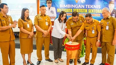 Pemkot Ambon Gelar Bimtek Metadata Statistik Sektoral 2024