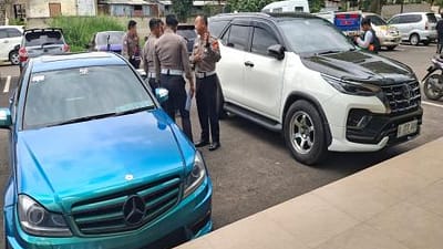 Viral Dua Mobil Gunakan Pelat Kembar, Polres Cimahi Beri Sanksi