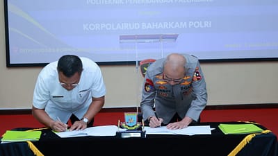 Korpolairud Teken MoU Kolaborasi dengan Akademi Penerbangan dan Pelayaran untuk Tingkatkan Kompetensi Personel