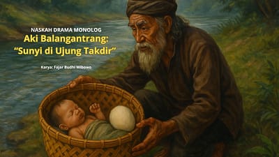 Aki Balangantrang: Sunyi di Ujung Takdir - Naskah Drama Monolog - Karya: Fajar Budhi Wibowo