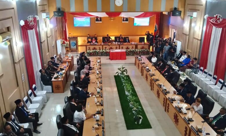 Hadiri Pelantikan Pimpinan dan Wakil Ketua DPRD Kota Ambon 2024-2029, Pj Walikota Sampaikan Pesan Penting