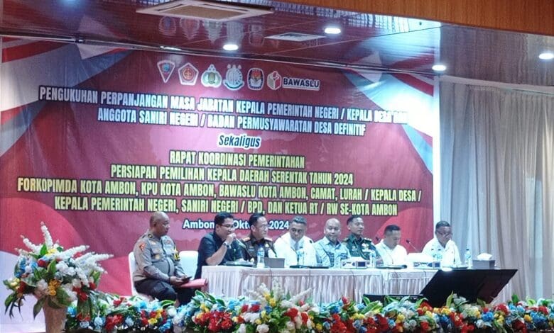 Pj. Wali Kota Ambon Ingatkan Netralitas ASN Jelang Pilkada Serentak 2024